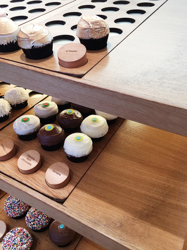 How I spent my blog hiatus: Eating Sprinkles cupcakes, of course!