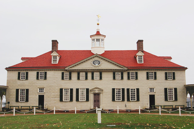 Things to do in DC: Visiting Mount Vernon (in the rain!) on A Girl Named PJ