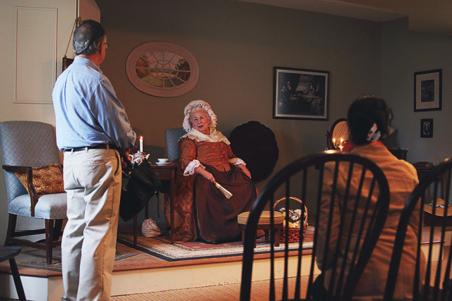Martha Washington while visiting Mount Vernon on A Girl Named PJ