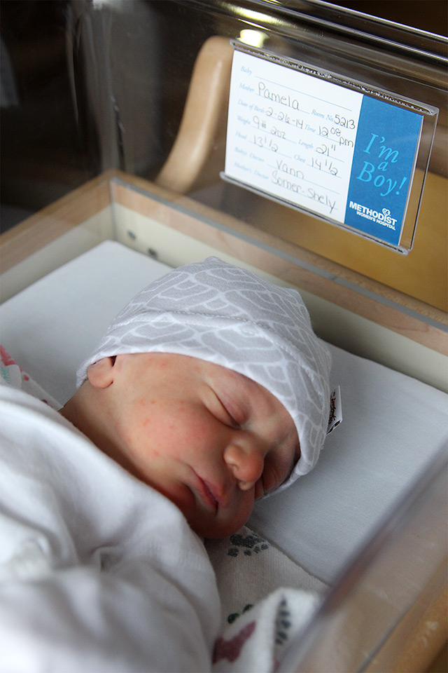 hospital newborn photos | A Girl Named PJ
