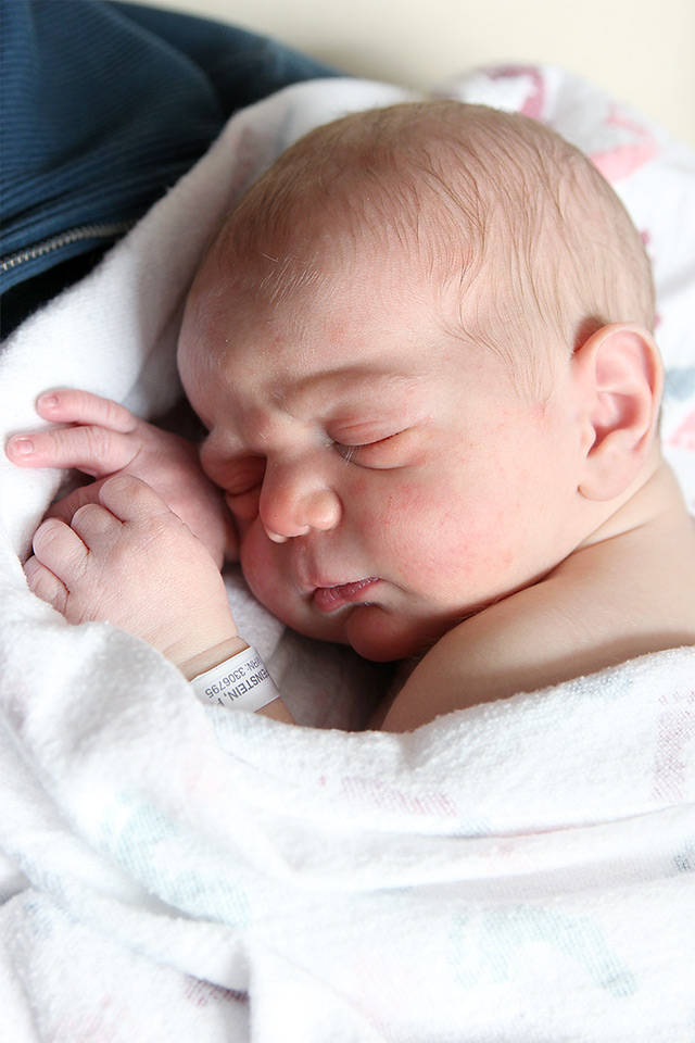 hospital newborn photos | A Girl Named PJ