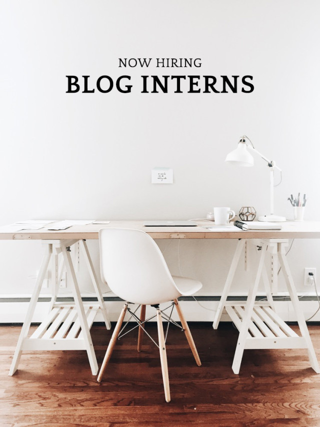 A Girl Named PJ is now hiring blog interns!