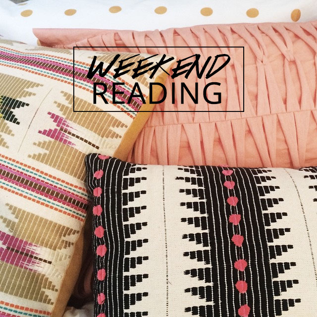 Weekend Reading: May 8, 2015 | A Girl Named PJ