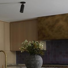 SHAUNA WALTON DESIGN on Instagram: "The boldest tile choice of my career to date. 📸: @lomillerphoto . . . . #custom #designer #desingerkitchen #kitchens #interiors #swd #shaunawaltondesign #design #whiteoak #athenaforcrate #bazayblacksmithing #adh #kalistaplumbing @crateandbarrel @kalistaplumbing @adhhardware"