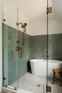 ORC Spring 2021: A Color Blocked Bathroom Reveal