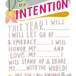 Declaration of Intention