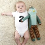 Asa’s monthly baby photo (two months old)