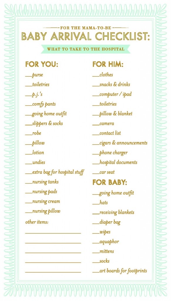 Hospital Bag Checklist: What to Pack for the Birth - Baby Magazine