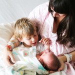 Hospital newborn photos