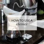 How to Brew Coffee with a Chemex 